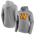 Choea W.Commanders Gray LOGO Pullover Hoodies Game Blank Player Stitched Jerseys