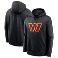Choea W.Commanders Gray Pullover Hoodies Game Blank Player Stitched Jerseys