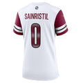 Choea W.Commanders #0 Mike Sainristil Player White Home Game Stitched Jerseys