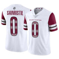 Choea W.Commanders #0 Mike Sainristil Player White Limited Vapor Home Game Stitched Jerseys