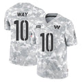 Choea W.Commanders #10 Tress Way Player Arctic Camo Limited Salute To Service Home Game Stitched Jerseys