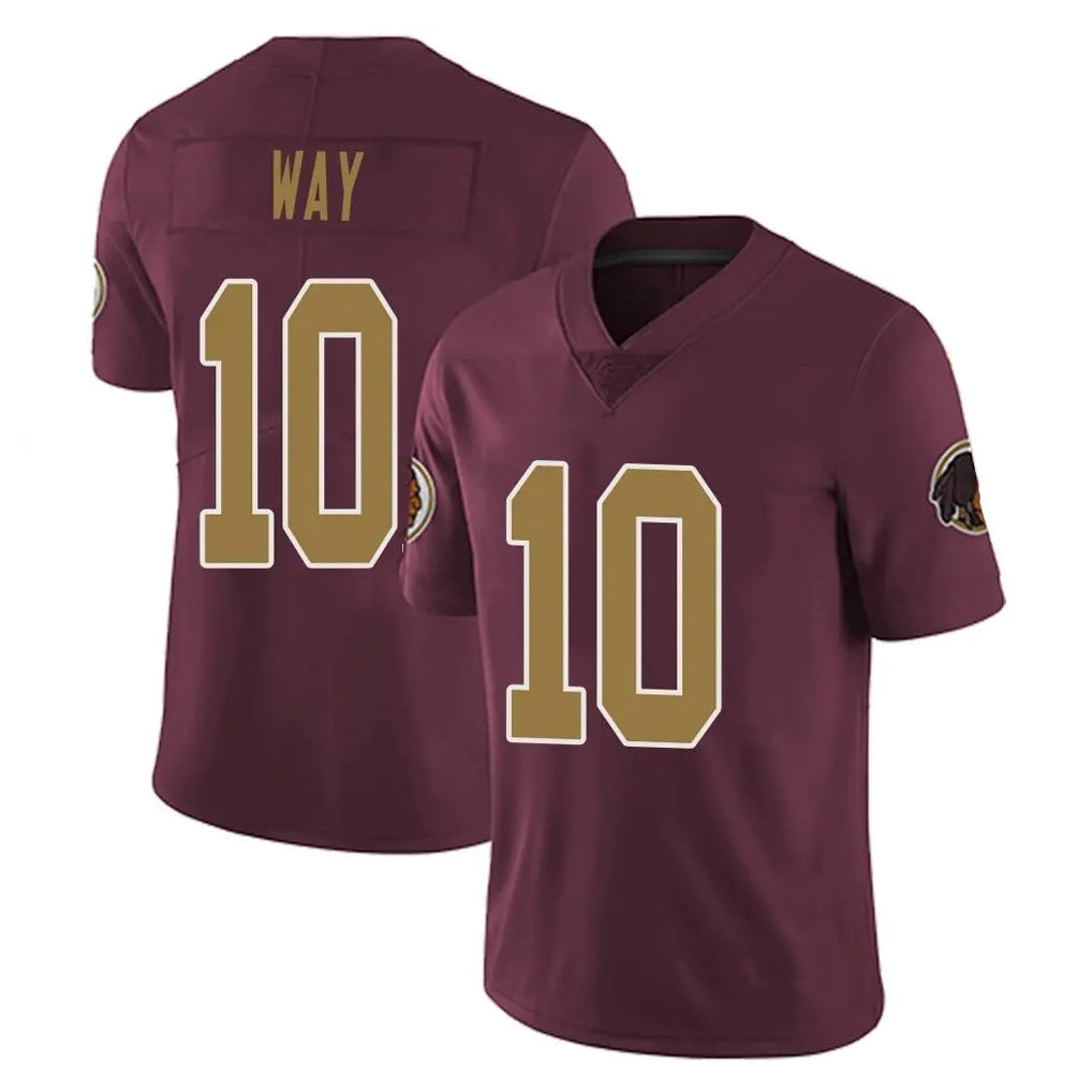 Choea W.Commanders #10 Tress Way Player Burgundy Alternate Vapor Untouchable Home Game Stitched Jerseys
