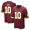 Choea W.Commanders #10 Tress Way Player Burgundy Team Color Home Game Stitched Jerseys