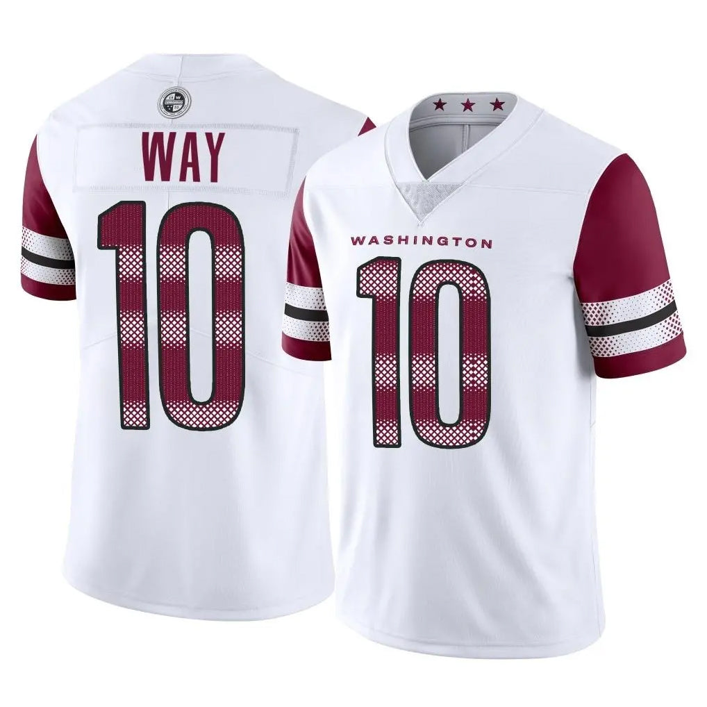 Choea W.Commanders #10 Tress Way Player White Limited Vapor Home Game Stitched Jerseys