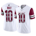 Choea W.Commanders #10 Tress Way Player White Limited Vapor Home Game Stitched Jerseys