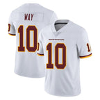 Choea W.Commanders #10 Tress Way Player White Limited Vapor Untouchable Home Game Stitched Jerseys