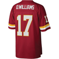 Choea W.Commanders #17 Doug Williams Mitchell & Ness Burgundy Legacy Replica Stitched Puhic Jersey