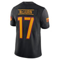 Choea W.Commanders #17 Terry McLaurin Player Black Vapor Limited Stitched Jerseys