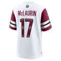 Choea W.Commanders #17 Terry McLaurin Player WHITE Game Stitched Jerseys