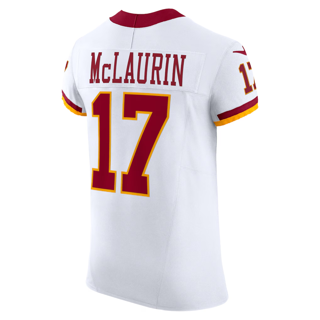 Choea W.Commanders #17 Terry McLaurin White Alternate 2 Super Bowl Era Vapor F.U.S.E. Elite Stitched Jerseys