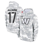 Choea W.Commanders #17 Terry Mclaurin Player Arctic Camo Limited Salute to Service Pullover Hoodies Game Stitched Jerseys