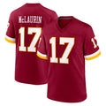 Choea W.Commanders #17 Terry Mclaurin Player Burgundy Game Home Stitched Jerseys