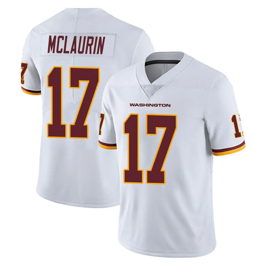Choea W.Commanders #17 Terry Mclaurin Player White Limited Vapor Untouchable Home Game Stitched Jerseys