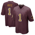 Choea W.Commanders #1 Rachaad White Player Burgundy Alternate Home Game Stitched Jerseys