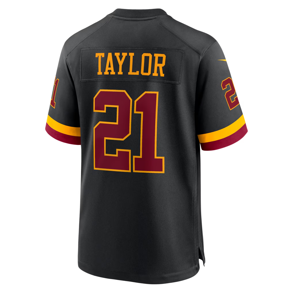 Choea W.Commanders #21 Sean Taylor Black Hail Raiser Alternate Retired Player Game Stitched Jerseys