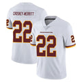 Choea W.Commanders #22 Jacory Croskey-Merritt Player White Limited Vapor Untouchable Home Game Stitched Jerseys