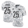 Choea W.Commanders #25 Nick Cross Player Arctic Camo Limited Salute To Service Home Game Stitched Jerseys