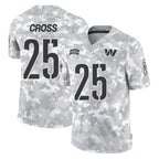 Choea W.Commanders #25 Nick Cross Player Arctic Camo Limited Salute To Service Home Game Stitched Jerseys