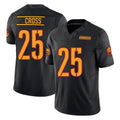 Choea W.Commanders #25 Nick Cross Player Black Limited Vapor F.U.S.E. Home Game Stitched Jerseys