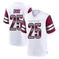 Choea W.Commanders #25 Nick Cross Player White Game Home Stitched Jerseys