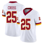 Choea W.Commanders #25 Nick Cross Player White Limited Vapor F.U.S.E. Home Game Stitched Jerseys