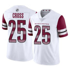 Choea W.Commanders #25 Nick Cross Player White Limited Vapor Home Game Stitched Jerseys