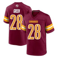 Choea W.Commanders #28 Darrell Green Player Burgundy Home Game Stitched Jerseys