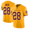 Choea W.Commanders #28 Darrell Green Player  Gold Vapor Limited Stitched Jerseys