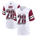 Choea W.Commanders #28 Darrell Green Player White Home Game Stitched Jerseys