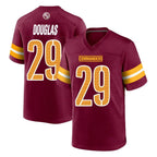 Choea W.Commanders #29 Rasul Douglas Player Burgundy Home Game Stitched Jerseys