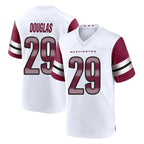 Choea W.Commanders #29 Rasul Douglas Player White Game Home Stitched Jerseys