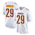 Choea W.Commanders #29 Rasul Douglas Player White Tundra Fashion Home Game Stitched Jerseys