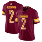 Choea W.Commanders #2 Amik Robertson Player Burgundy Limited Vapor Home Game Stitched Jerseys