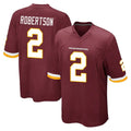 Choea W.Commanders #2 Amik Robertson Player Burgundy Team Color Home Game Stitched Jerseys