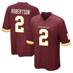 Choea W.Commanders #2 Amik Robertson Player Burgundy Team Color Home Game Stitched Jerseys