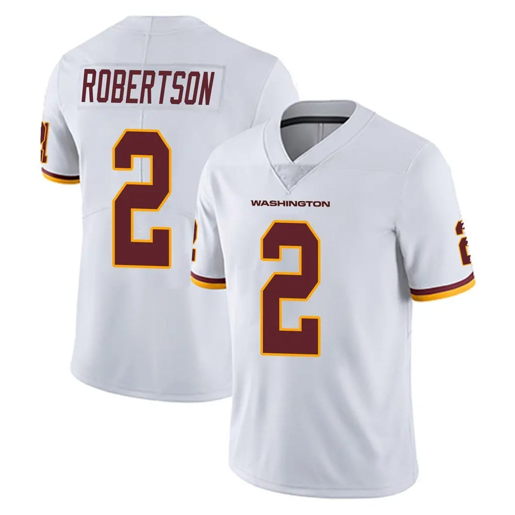 Choea W.Commanders #2 Amik Robertson Player White Limited Vapor Untouchable Home Game Stitched Jerseys