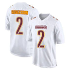 Choea W.Commanders #2 Amik Robertson Player White Tundra Fashion Home Game Stitched Jerseys