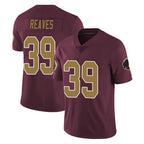Choea W.Commanders #39 Jeremy Reaves Player Burgundy Alternate Vapor Untouchable Home Game Stitched Jerseys