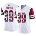 Choea W.Commanders #39 Jeremy Reaves Player White Limited Vapor Home Game Stitched Jerseys