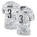 Choea W.Commanders #3 Stefon Diggs Player Arctic Camo Limited Salute To Service Home Game Stitched Jerseys