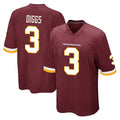Choea W.Commanders #3 Stefon Diggs Player Burgundy Team Color Home Game Stitched Jerseys