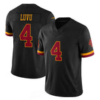 Choea W.Commanders #4 Frankie Luvu Player Black Limited Vapor Home Game Stitched Jerseys