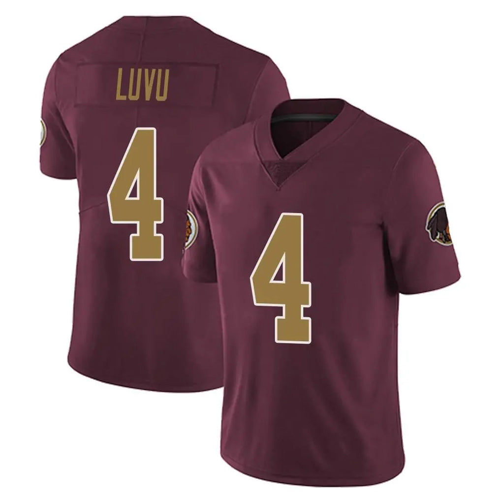 Choea W.Commanders #4 Frankie Luvu Player Burgundy Alternate Vapor Untouchable Home Game Stitched Jerseys