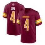 Choea W.Commanders #4 Frankie Luvu Player Burgundy Home Game Stitched Jerseys