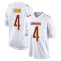 Choea W.Commanders #4 Frankie Luvu Player White Tundra Fashion Home Game Stitched Jerseys