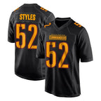Choea W.Commanders #52 Sonny Styles Player Black Carbon Fashion Home Game Stitched Jerseys