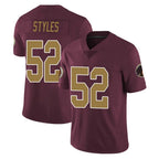 Choea W.Commanders #52 Sonny Styles Player Burgundy Alternate Vapor Untouchable Home Game Stitched Jerseys