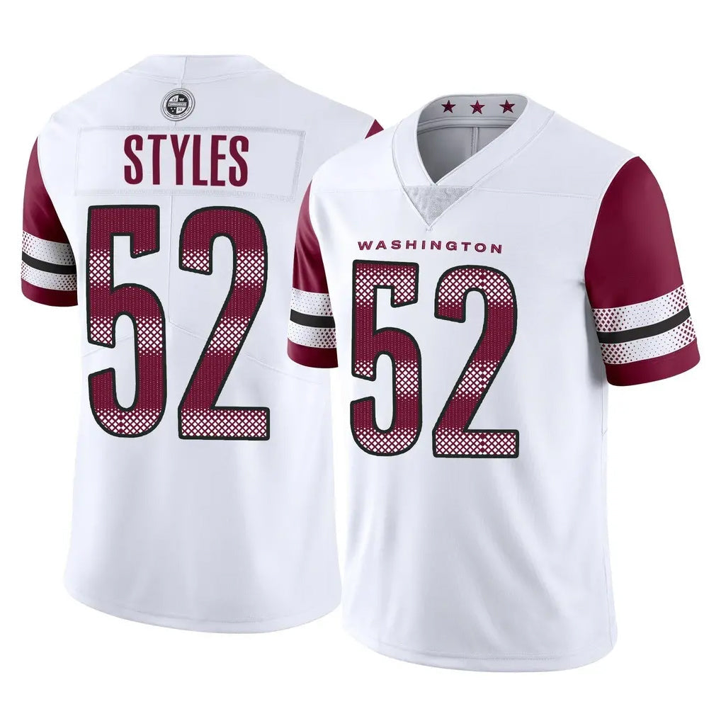 Choea W.Commanders #52 Sonny Styles Player White Limited Vapor Home Game Stitched Jerseys