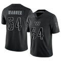 Choea W.Commanders #54 Bobby Wagner Player Black RFLCTV Limited Stitched Jerseys