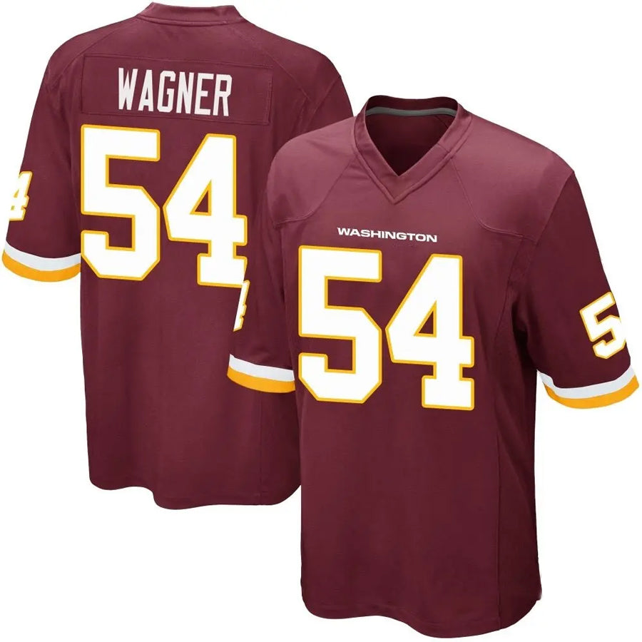 Choea W.Commanders #54 Bobby Wagner Player Burgundy Game Stitched Jerseys
